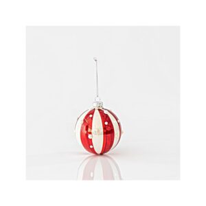 Top Qelqi me Rruaza Bardhë dhe Kuq